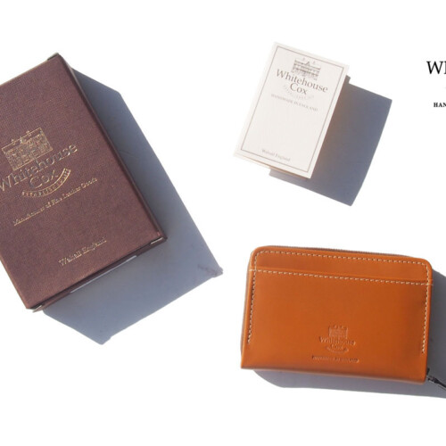 ホワイトハウスコックス｜WHITEHOUSE COX｜コインケース｜ミニジップパース｜ミニ財布｜S1941 MINI ZIP PURSE / BRIDLE｜NEWTONイメージ01