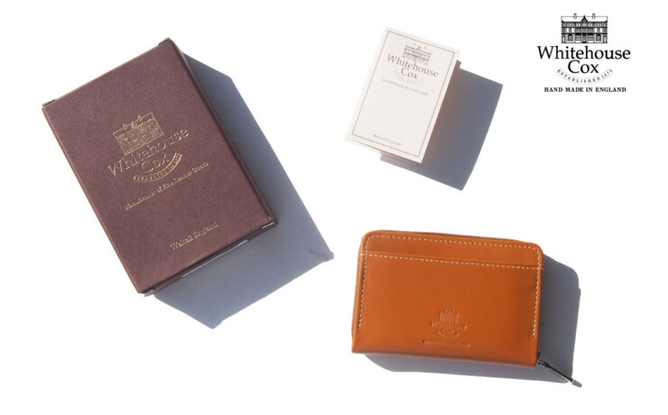 ホワイトハウスコックス｜WHITEHOUSE COX｜コインケース｜ミニジップパース｜ミニ財布｜S1941 MINI ZIP PURSE / BRIDLE｜NEWTONイメージ01