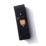 オロビアンコ｜OROBIANCO｜2本差しレザーペンケース｜マッパシリーズ｜ブラックイメージ03