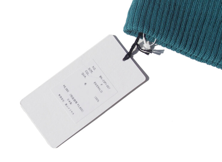 バトナー|BATONER|ソリッドウールニットビーニー|BN-23FI-007イメージ03