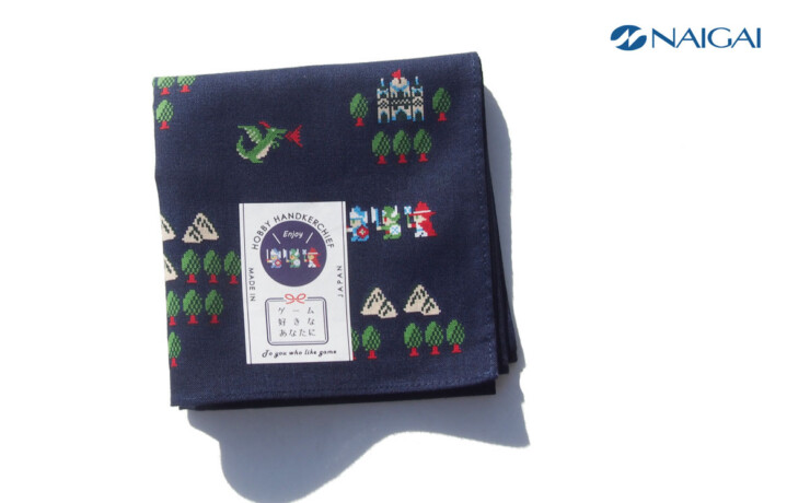 ナイガイ｜NAIGAI｜デザインハンカチーフ｜HOBBY HANDKERCHIEF｜ゲーム好きなあなたにイメージ01