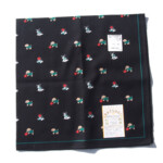 ナイガイ｜NAIGAI｜デザインハンカチーフ｜KATSUGI HANDKERCHIEF｜小型犬＆リンゴイメージ03