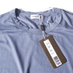 ヅィメリ｜Zimmerli｜ロングスリーブシャツ｜S｜Quality718／Style8252｜ブルーグレーイメージ03