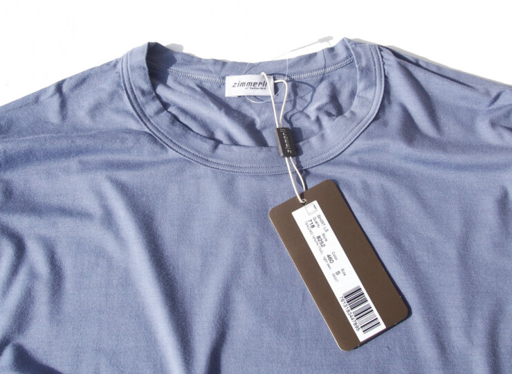 ヅィメリ｜Zimmerli｜ロングスリーブシャツ｜S｜Quality718／Style8252｜ブルーグレーイメージ03