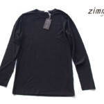 ヅィメリ｜Zimmerli｜ロングスリーブシャツ｜M｜Quality700／Style1350｜ブラックイメージ01