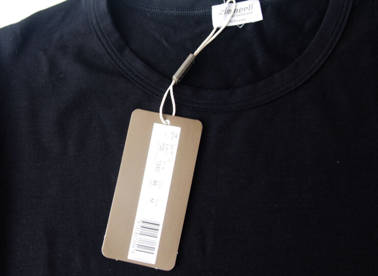 ヅィメリ｜Zimmerli｜ロングスリーブシャツ｜M｜Quality700／Style1350｜ブラックイメージ04