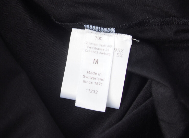 ヅィメリ｜Zimmerli｜ロングスリーブシャツ｜M｜Quality700／Style1350｜ブラックイメージ05