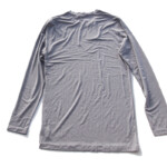 ヅィメリ｜Zimmerli｜ロングスリーブシャツ｜M｜Quality718／Style8252｜グレーイメージ02