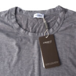 ヅィメリ｜Zimmerli｜ロングスリーブシャツ｜M｜Quality718／Style8252｜グレーイメージ03