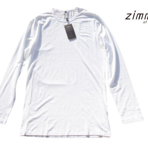 ヅィメリ｜Zimmerli｜ロングスリーブシャツ｜M｜Quality700／Style1350｜ホワイトイメージ01