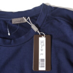 ヅィメリ｜Zimmerli｜裏起毛ロングスリーブプルオーバーシャツ｜M｜ネイビーイメージ04