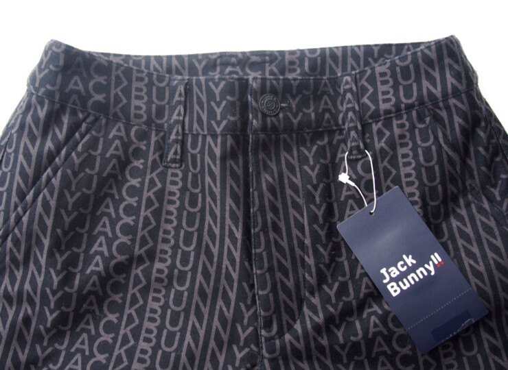 ジャックバニー｜JACK BUNNY｜防風ツイルロングパンツ｜レディースゴルフウェア｜1｜ブラックイメージ03