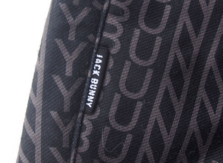 ジャックバニー｜JACK BUNNY｜防風ツイルロングパンツ｜レディースゴルフウェア｜1｜ブラックイメージ07