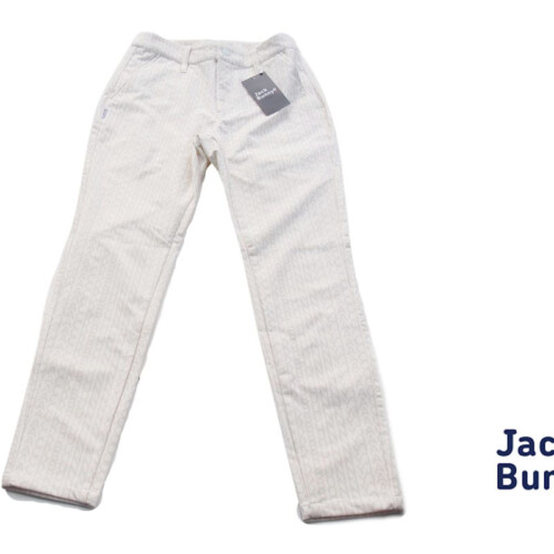 ジャックバニー｜JACK BUNNY｜防風ツイルロングパンツ｜レディースゴルフウェア｜2｜ホワイトイメージ01
