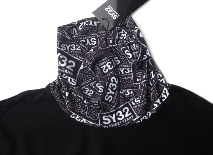 エスワイサーティトゥバイスウィートイヤーズ｜SY32 by SWEET YEARS｜ハイネックロングスリーブティー｜Sイメージ04