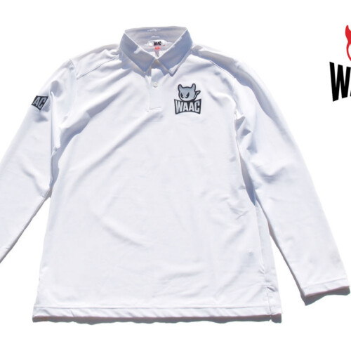 ワック｜WAAC｜MENS PLAYERS EDITION WONDER 長袖ポロシャツ｜メンズゴルフウェア｜1イメージ01