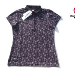 マスターバニーエディション｜MASTER BUNNY EDITION｜千鳥格子柄半袖ポロシャツ｜レディースゴルフウェア｜1イメージ01