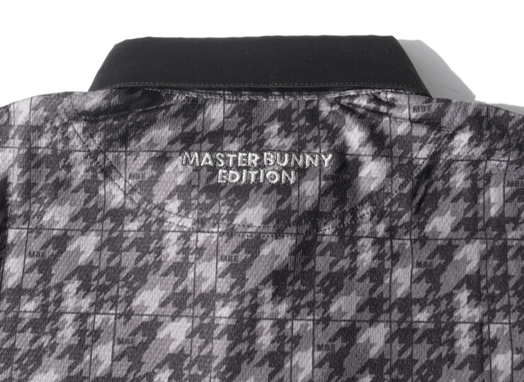 マスターバニーエディション｜MASTER BUNNY EDITION｜千鳥格子柄半袖ポロシャツ｜レディースゴルフウェア｜1イメージ05