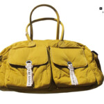 オノフ｜ONOFF｜ボストンバッグ｜OV0722｜マスタードイエローイメージ01