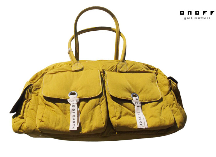 オノフ｜ONOFF｜ボストンバッグ｜OV0722｜マスタードイエローイメージ01