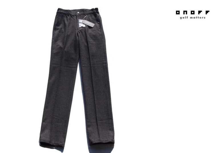オノフ｜ONOFF｜ロングパンツ｜メンズゴルフウェア｜ots101｜S｜モクグレーイメージ01