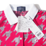 パーリーゲイツ｜pearly gates｜グレンチェック柄半袖ポロシャツ ｜レディースゴルフウェア｜1イメージ05