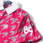 パーリーゲイツ｜pearly gates｜グレンチェック柄半袖ポロシャツ ｜レディースゴルフウェア｜1イメージ06