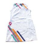 パーリーゲイツ｜pearly gates｜配色ラインノースリーブポロワンピース ｜レディースゴルフウェア｜1イメージ05