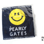 パーリーゲイツ｜pearly gates｜PG SMILE＆ロゴフック付きスポーツタオル｜NVYイメージ01