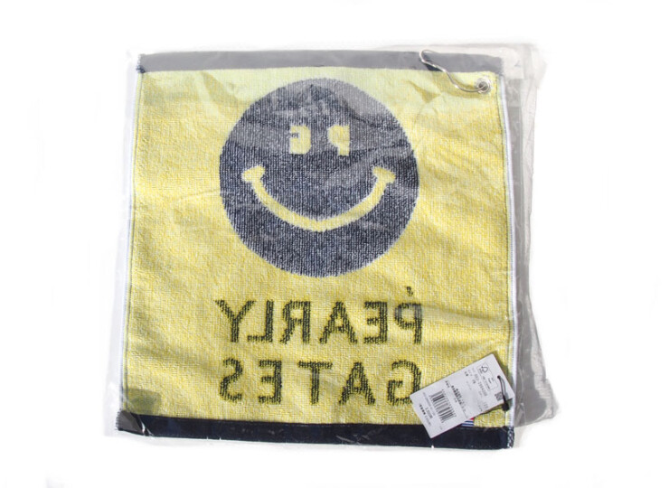 パーリーゲイツ｜pearly gates｜PG SMILE＆ロゴフック付きスポーツタオル｜NVYイメージ02