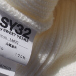 エスワイサーティトゥバイスウィートイヤーズ｜SY32 by SWEET YEARS｜2WAYニットキャップ｜ユニセックス｜ホワイトイメージ03