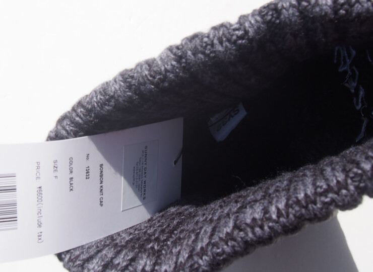 エスワイサーティトゥバイスウィートイヤーズ｜SY32 by SWEET YEARS｜ボンボンニットキャップ｜ユニセックス｜ブラックイメージ03