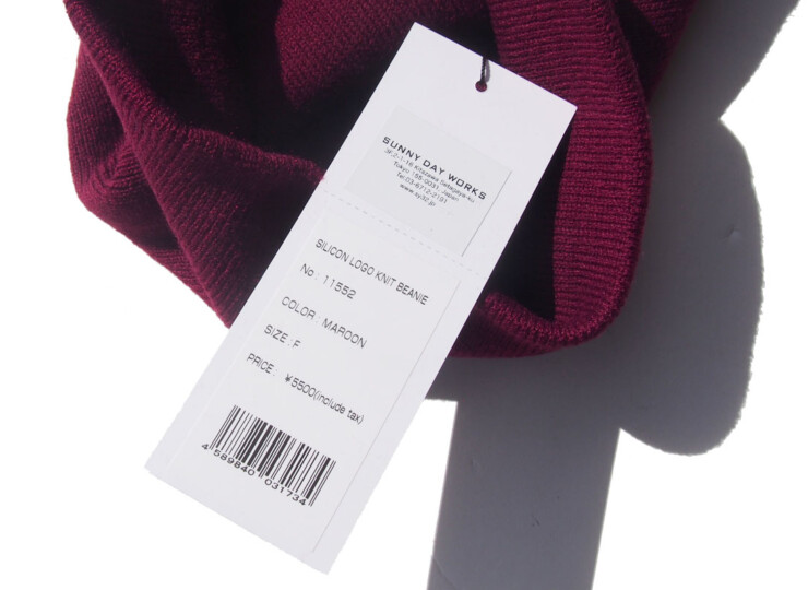 エスワイサーティトゥバイスウィートイヤーズ｜SY32 by SWEET YEARS｜シリコンロゴニットビーニー｜ユニセックスイメージ04