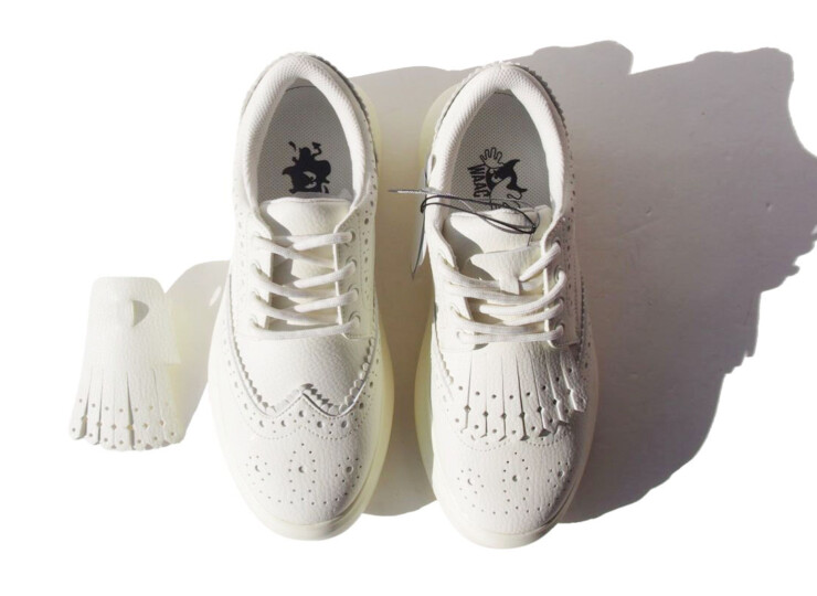 ワック｜WAAC｜キルト付きスパイクレスゴルフシューズ｜WOMEN BUTTERシューズ 23cmイメージ08