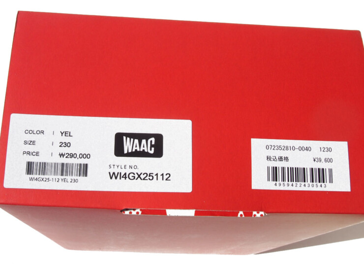 ワック｜WAAC｜キルト付きスパイクレスゴルフシューズ｜WOMEN BUTTERシューズ 23cmイメージ09