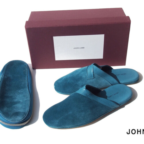 ジョンロブ｜John Lobb｜ルームシューズ｜スリッパ｜ KNIGHTON ｜ナイトン｜7｜BALTIC BLUEイメージ01