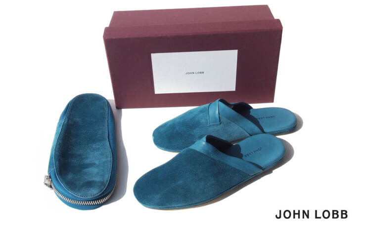 ジョンロブ｜John Lobb｜ルームシューズ｜スリッパ｜ KNIGHTON ｜ナイトン｜7｜BALTIC BLUEイメージ01