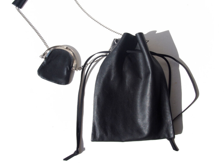 エドロバートジャドソン｜ED ROBERT JUDSON｜チェーンポーチ＆フレーム財布｜CHAIN POUCH & FRAME PURSE｜ODD｜B01QBG-115B｜BKイメージ05