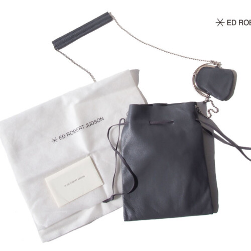 エドロバートジャドソン｜ED ROBERT JUDSON｜チェーンポーチ＆フレーム財布｜CHAIN POUCH & FRAME PURSE｜ODD｜B01QBG-115B｜GRYイメージ01