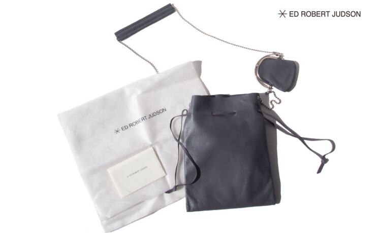 エドロバートジャドソン｜ED ROBERT JUDSON｜チェーンポーチ＆フレーム財布｜CHAIN POUCH & FRAME PURSE｜ODD｜B01QBG-115B｜GRYイメージ01