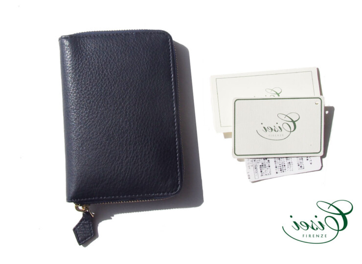 シセイ｜cisei｜ラウンドジップポーチ｜P0964 LD ZIP POACH COL.NAVY｜01イメージ01