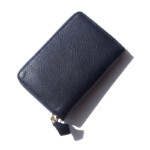 シセイ｜cisei｜ラウンドジップポーチ｜P0964 LD ZIP POACH COL.NAVY｜01イメージ02