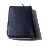 シセイ｜cisei｜ラウンドジップポーチ｜P0964 LD ZIP POACH COL.NAVY｜01イメージ05