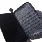 シセイ｜cisei｜ラウンドジップポーチ｜P0964 LD ZIP POACH COL.NAVY｜01イメージ08