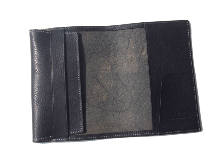 大峽製鞄｜oba｜手帳カバー｜サンタクローチェカーフ/リザーブ(MBX)｜1042｜BKイメージ04