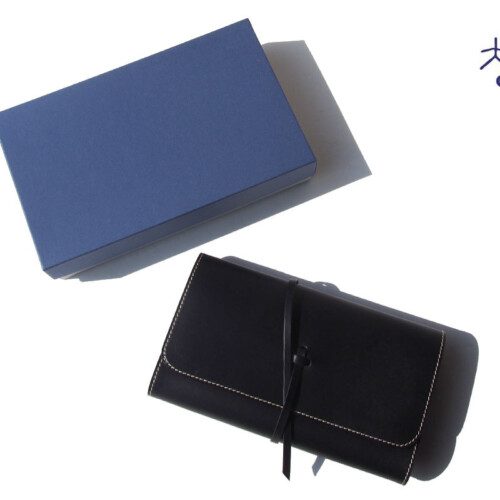 大峽製鞄｜oba｜レザーカバー｜サンタクローチェカーフ(MBL)｜1087｜BK｜01イメージ01