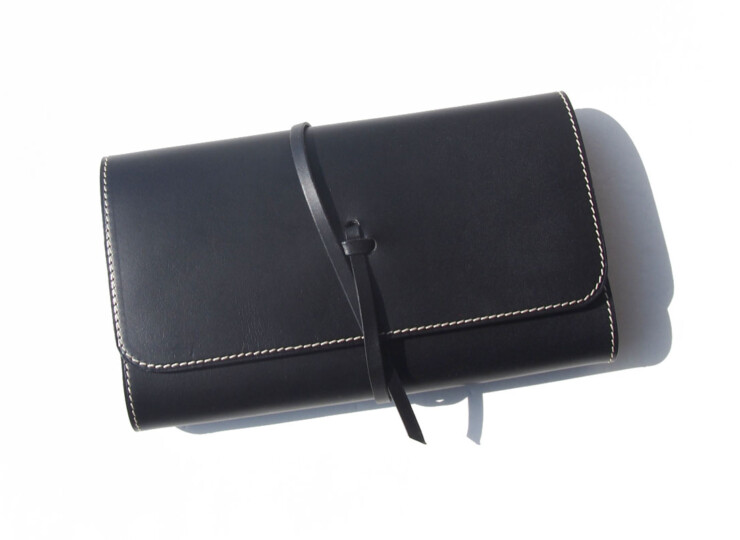 大峽製鞄｜oba｜レザーカバー｜サンタクローチェカーフ(MBL)｜1087｜BK｜01イメージ02