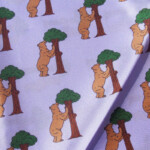 キンロック｜Dieffe Kinloch｜ベア柄プリントシルク トライアングル スカーフイメージ02