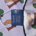 キンロック｜Dieffe Kinloch｜ベア柄プリントシルク トライアングル スカーフイメージ06