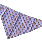 キンロック｜Dieffe Kinloch｜ベア柄プリントシルク トライアングル スカーフイメージ08